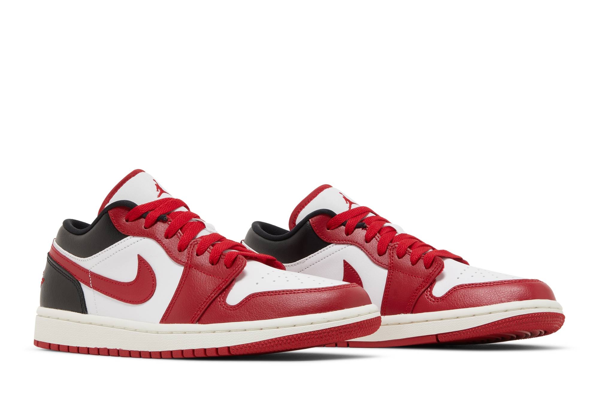 Wmns Air Jordan 1 Low 'White Gym Red' - 8