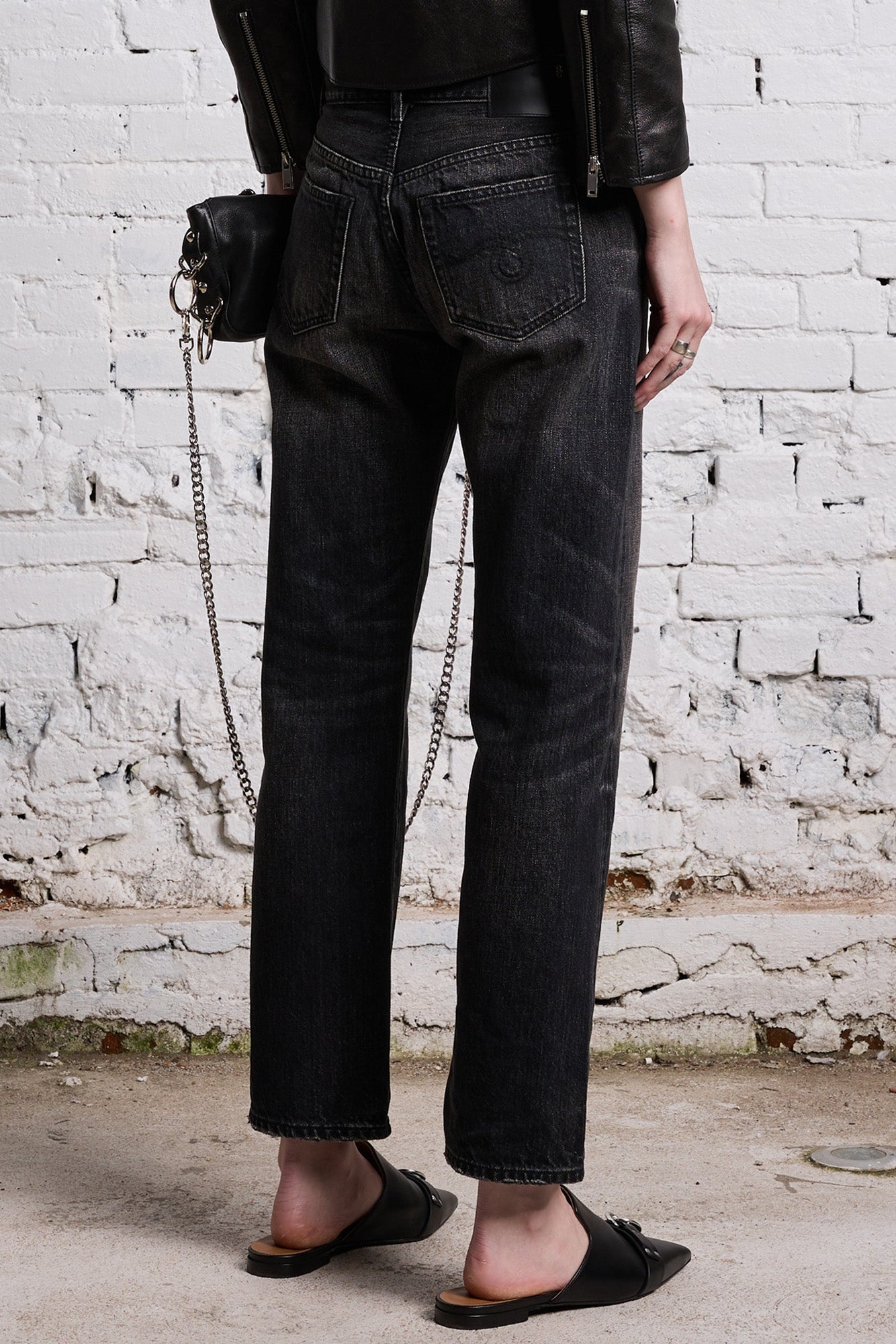 ROMEO JEAN - ETON SELVEDGE BLACK - 6