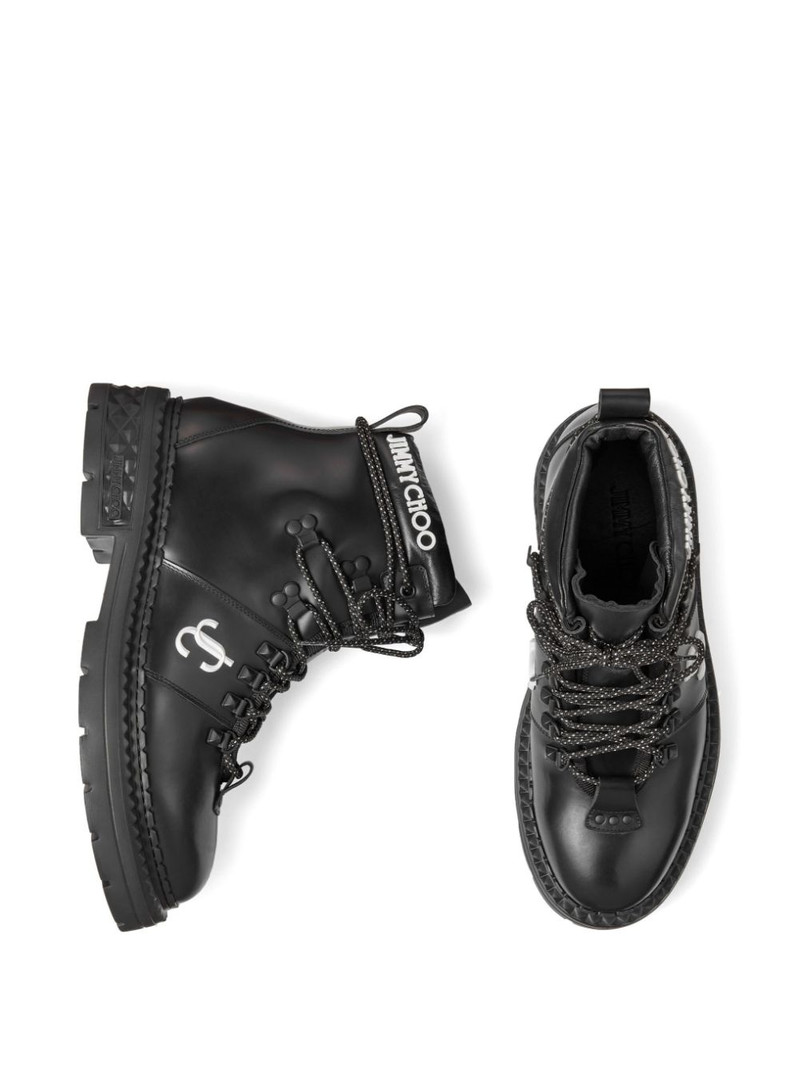 Marlow monogram hiking boots 4