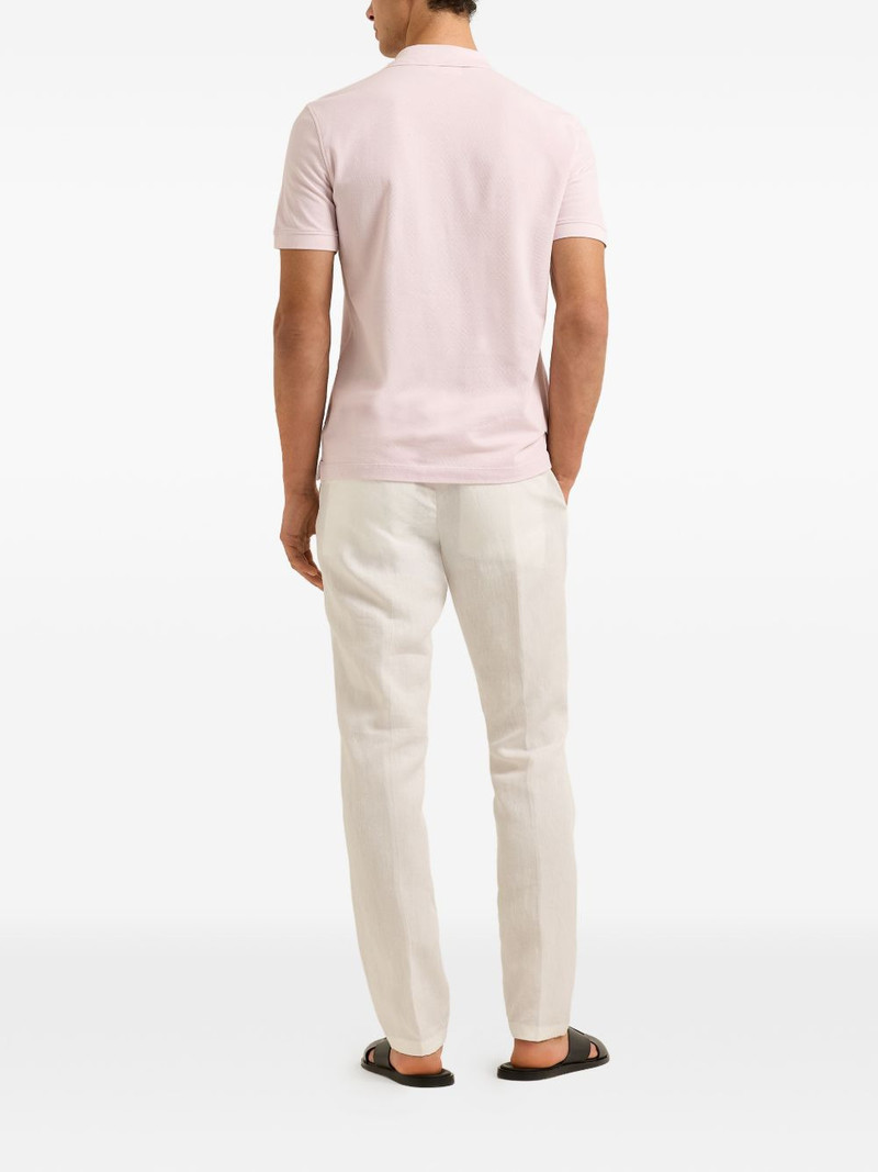 Bruno Pique colourblock polo shirt 3