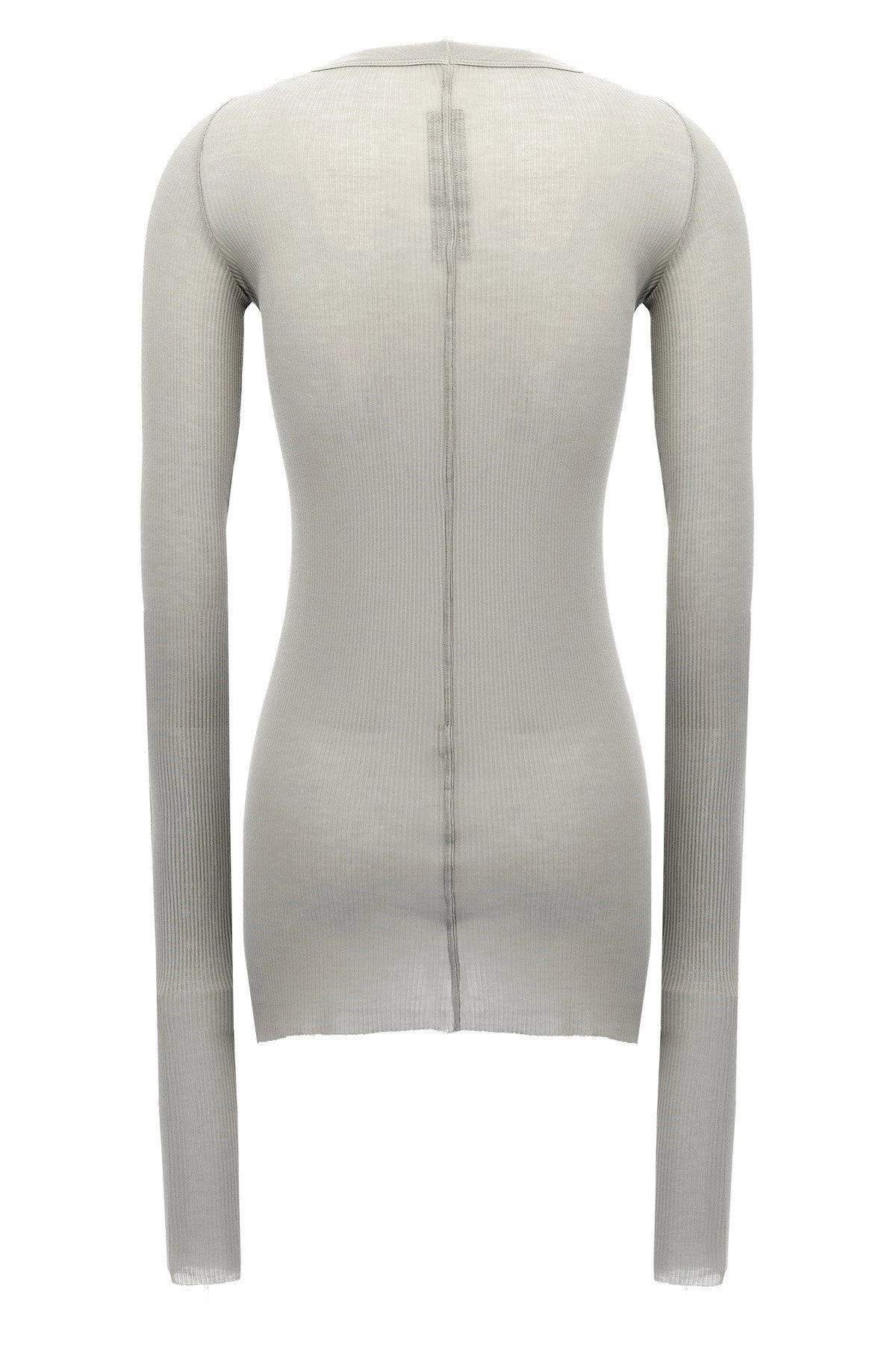 Rick Owens Women 'Rib Ls T' T-Shirt - 3