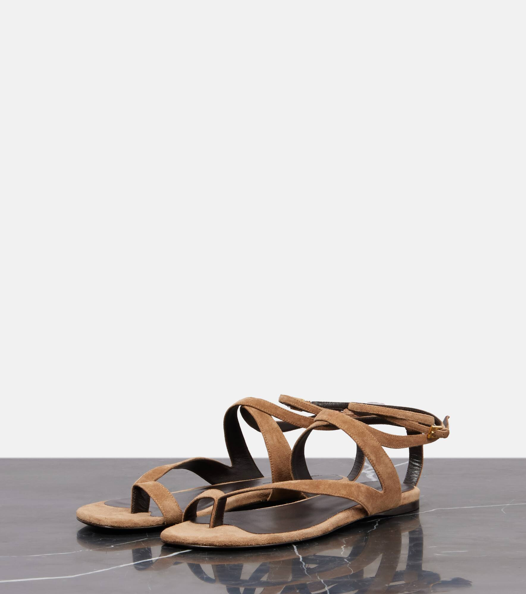 Aimee suede sandals - 4