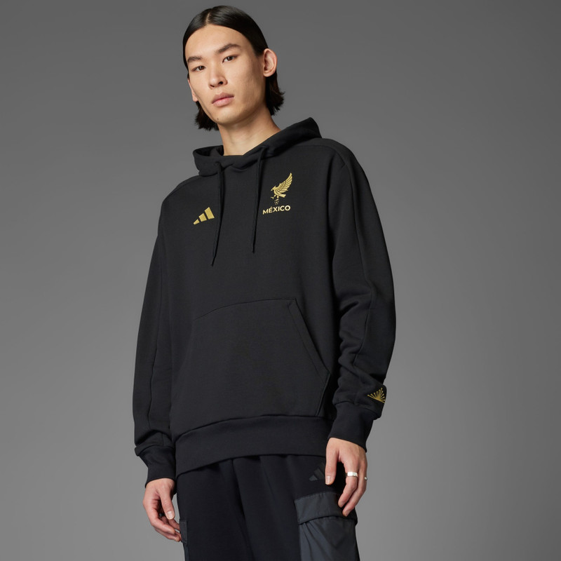 adidas Mexico Gold DNA Hoodie outlook