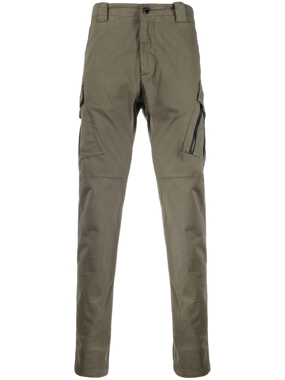 logo-patch multiple-pocket trousers - 1