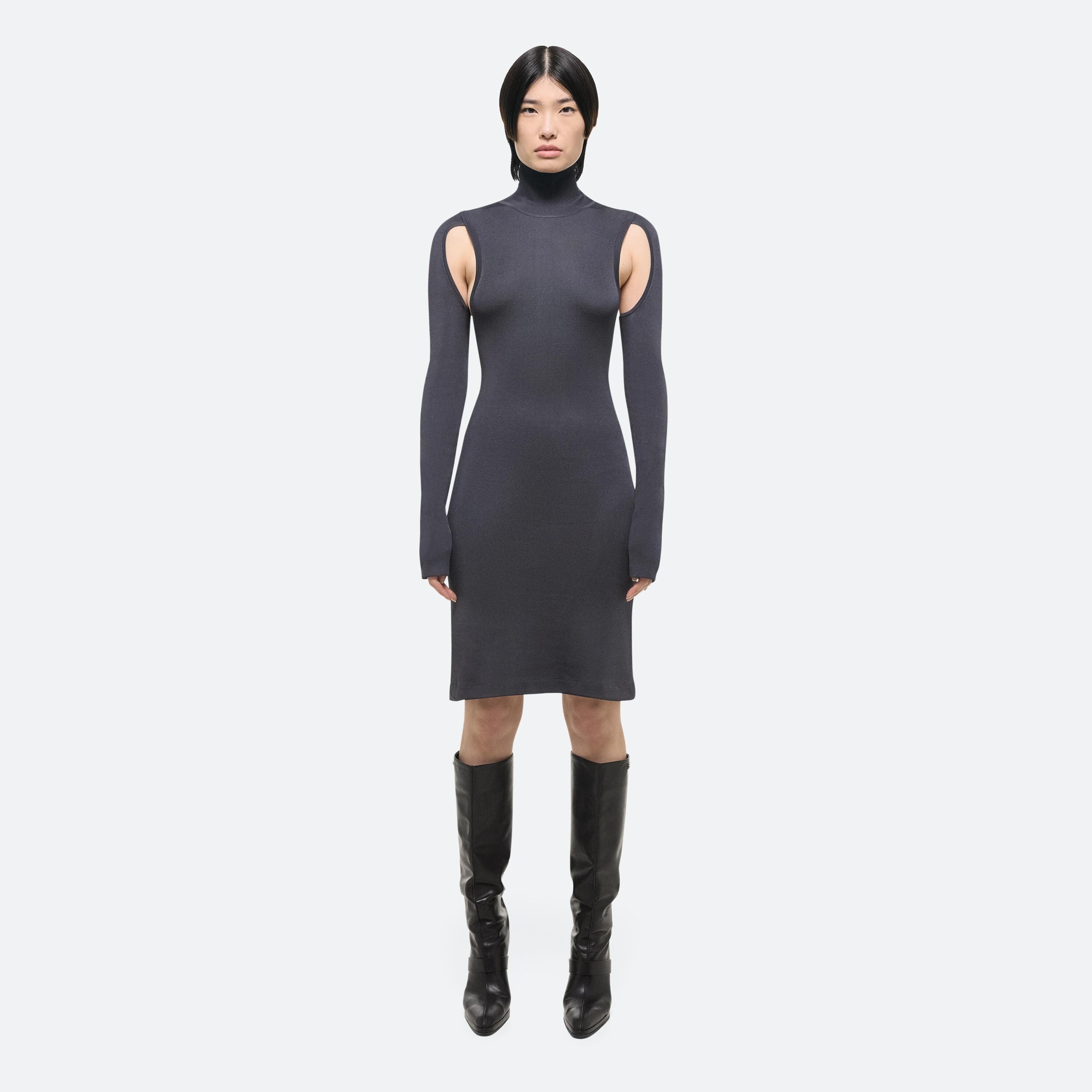 AIR TURTLENECK DRESS - 3
