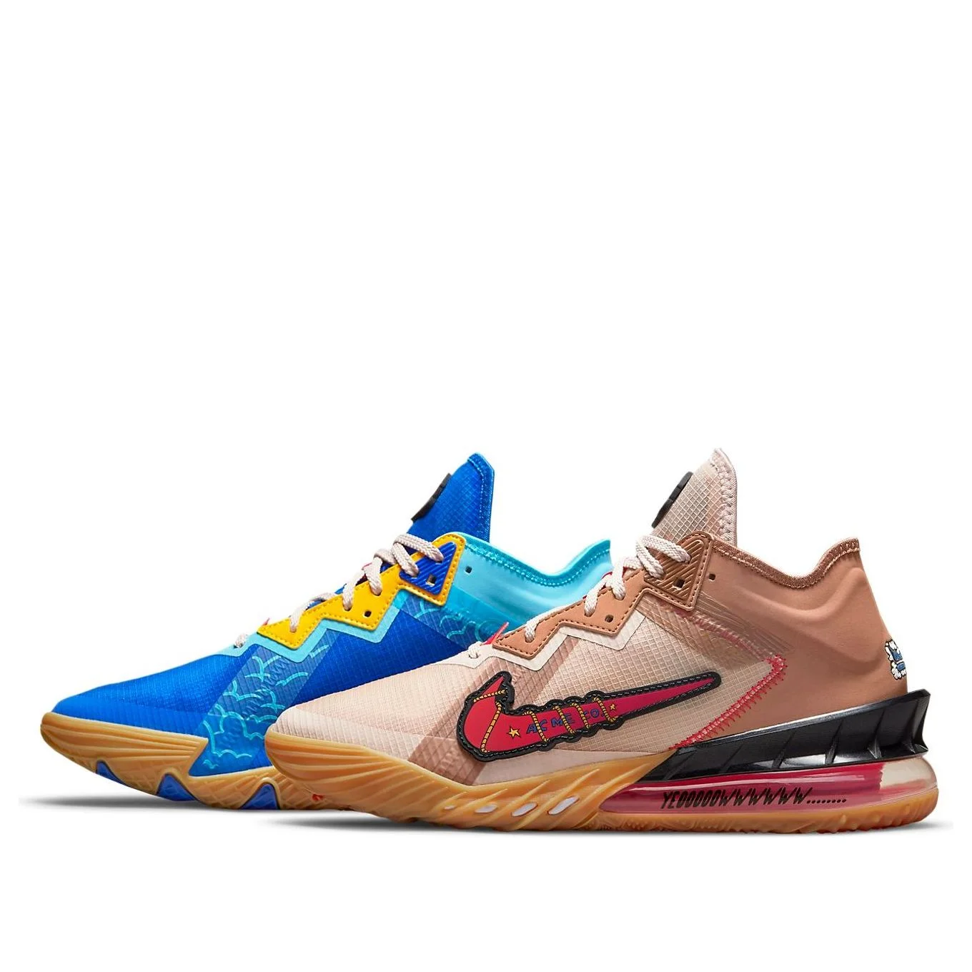 Nike Space Jam x LeBron 18 Low 'Wile E. x Roadrunner' CV7562-401 - 1