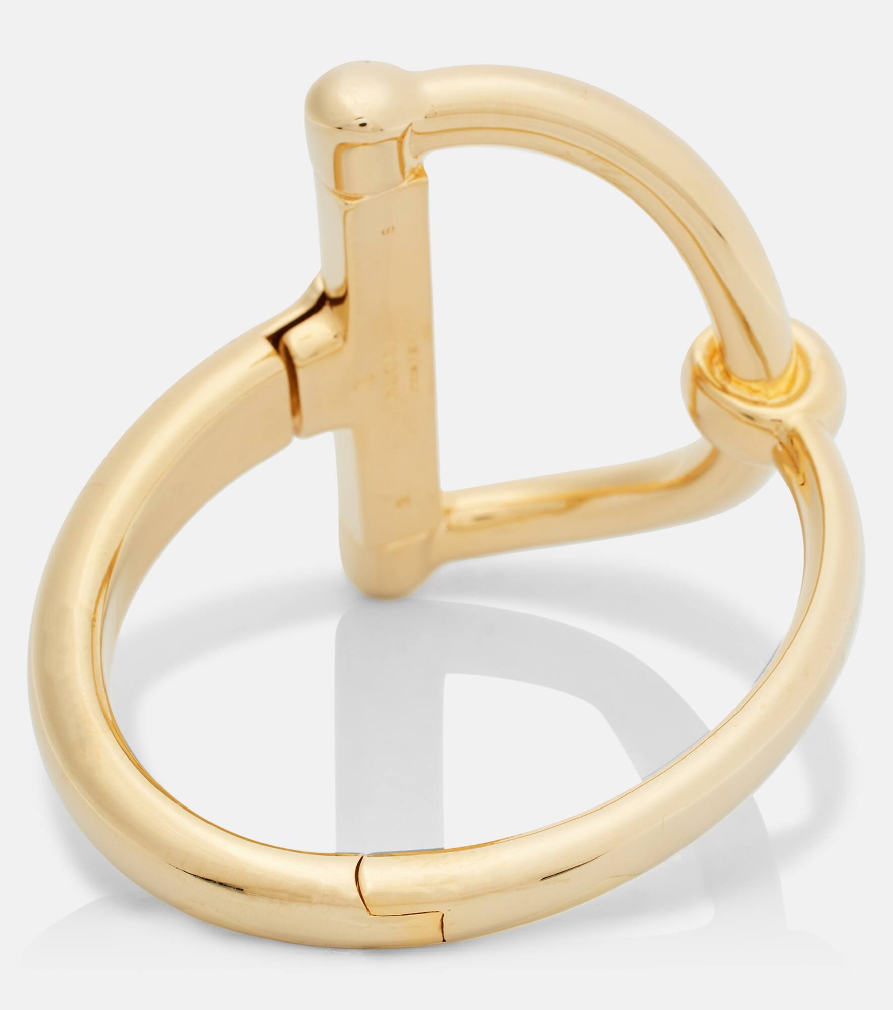 Horsebit cuff bracelet - 4