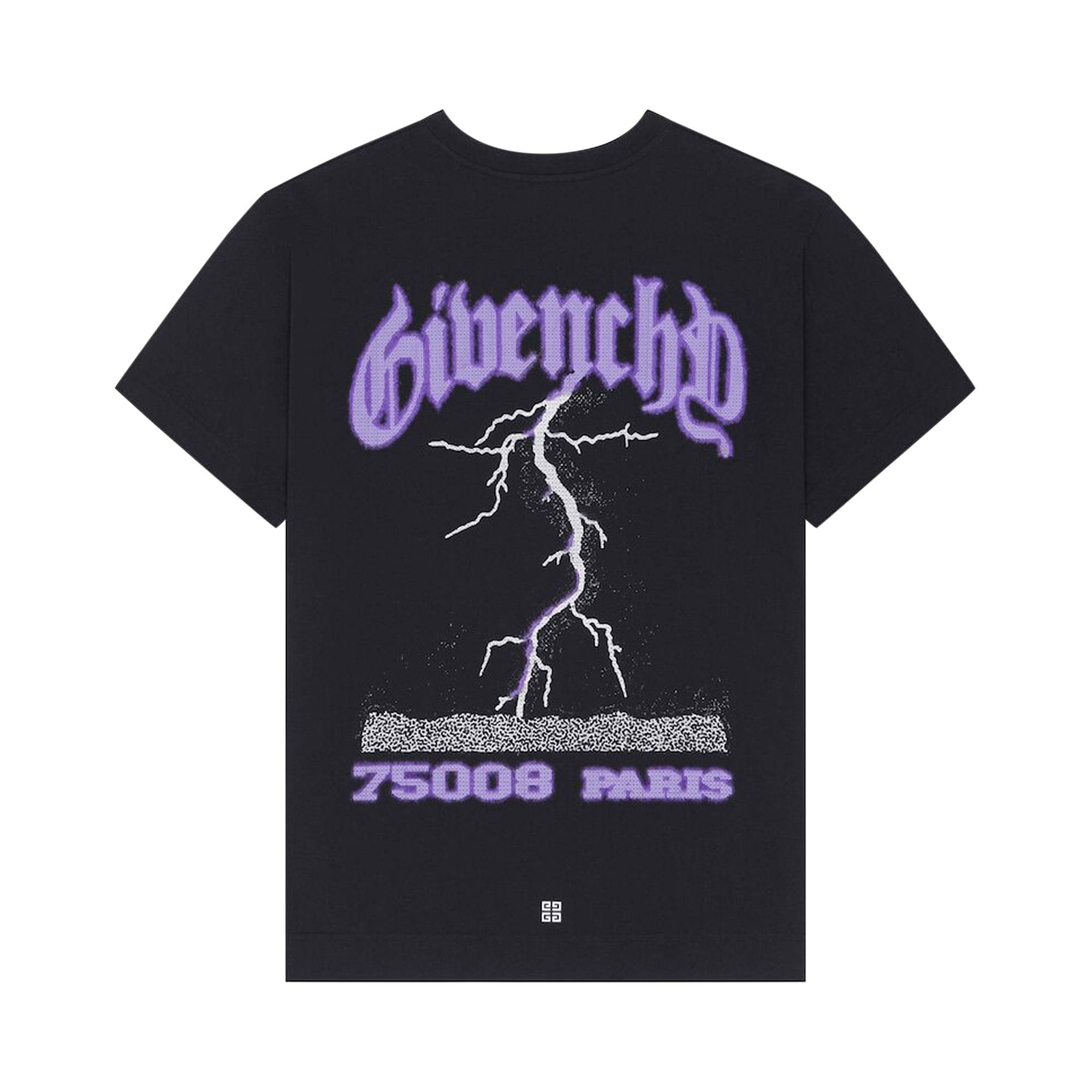 Givenchy Boxy Short-Sleeve T-Shirt 'Black' - 2