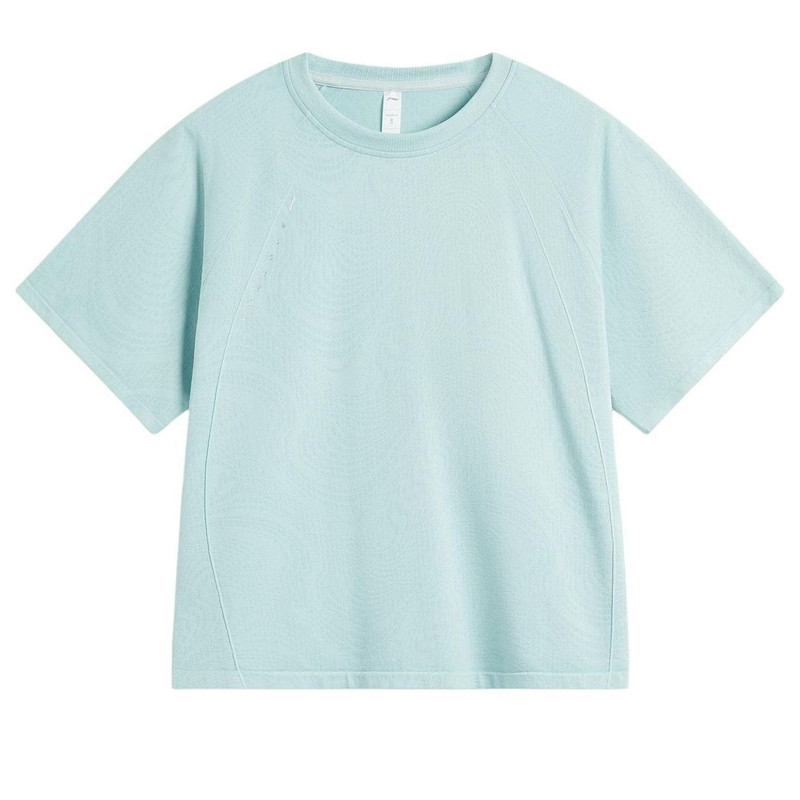 (WMNS) Li-Ning Quick-Drying T-shirt 'Mint Green' ATSU014-2 1