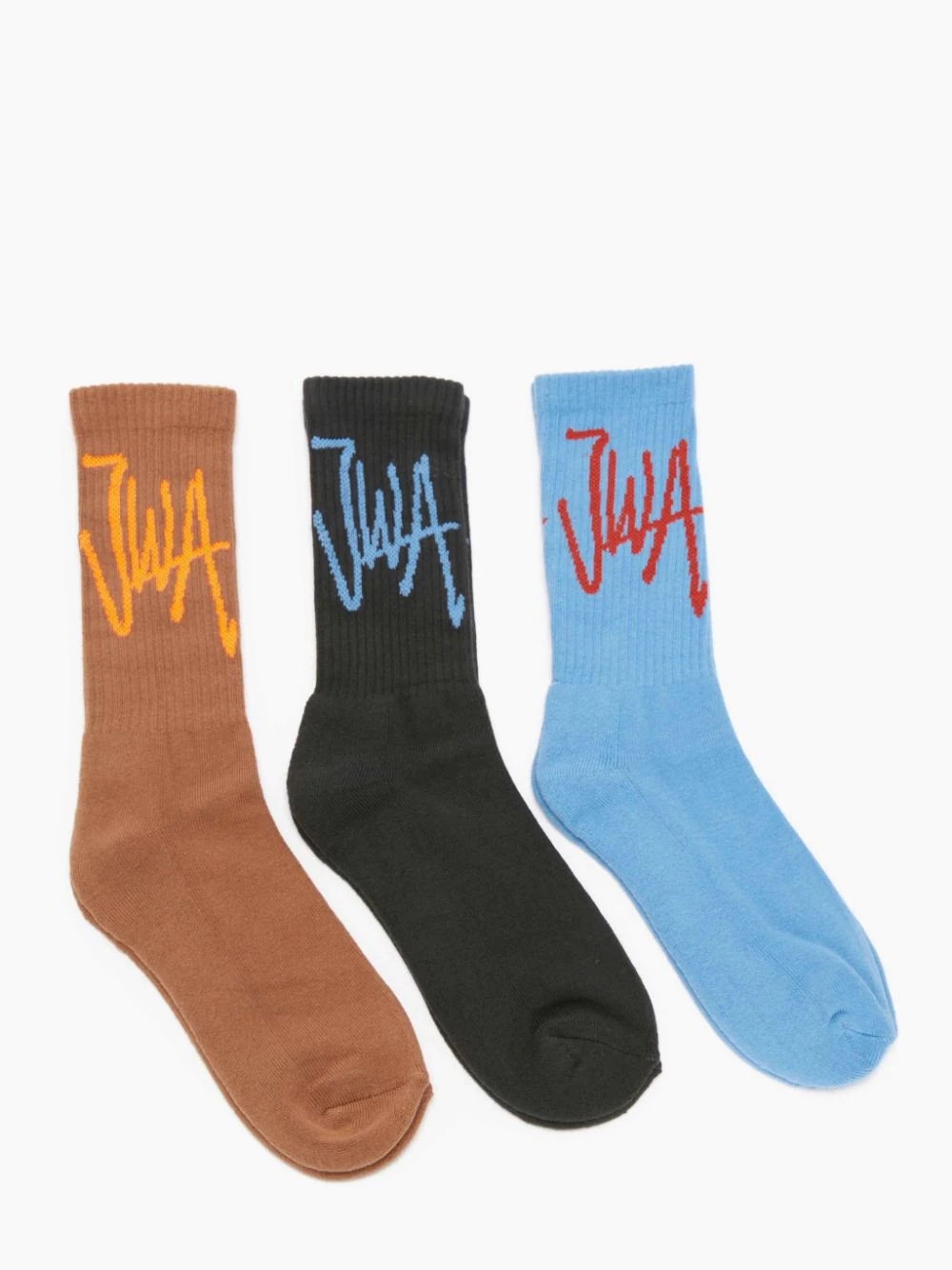 HAND WRITTEN JWA LOGO ANKLE SOCKS BUNDLE - 1