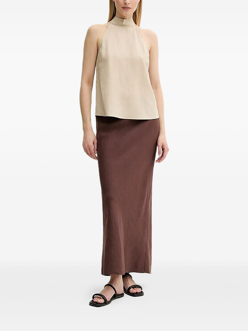 SAMSØE SAMSØE high-neck tie top outlook