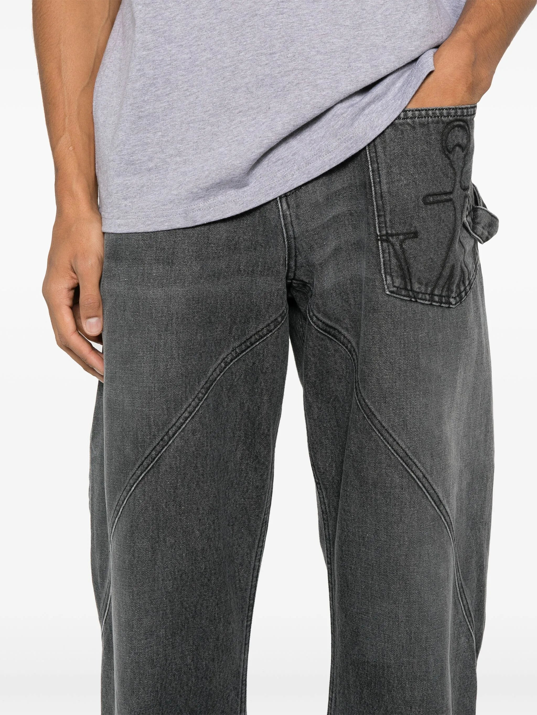 Jw Anderson Twisted Workwear Jeans - 2