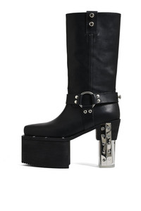 Rick Owens LP BOOTS / BLK/CLEAR | nubiantokyo | REVERSIBLE