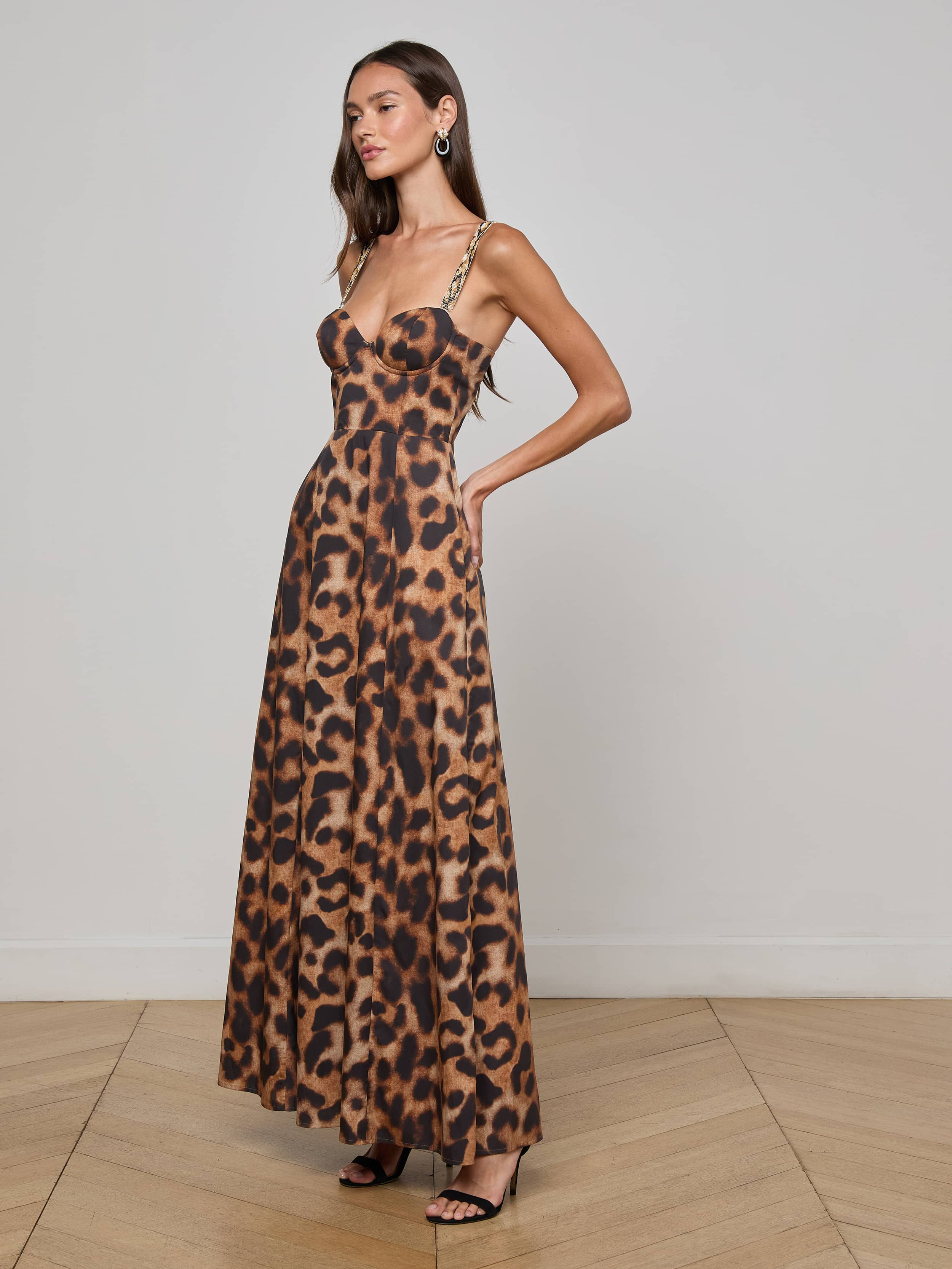 Sutton Beaded Strap Maxi Dress - 3