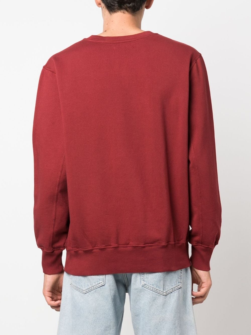 logo-embroidered crew-neck sweatshirt - 4