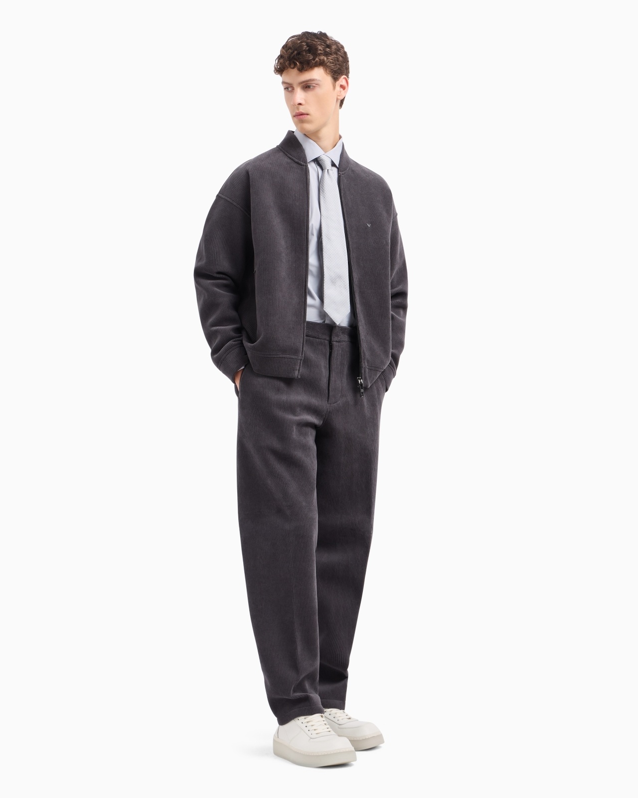 PIMA CANVAS SHIRT WITH PIPED PLACKET - 4