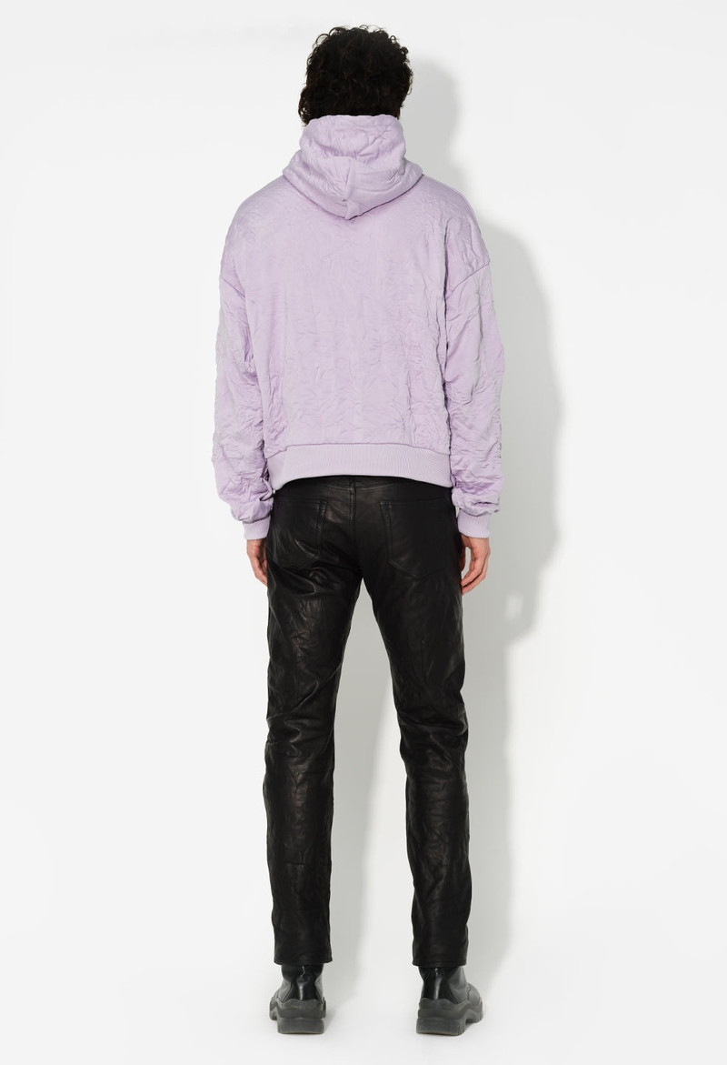 CRINKLED TERRY HOODIE 5