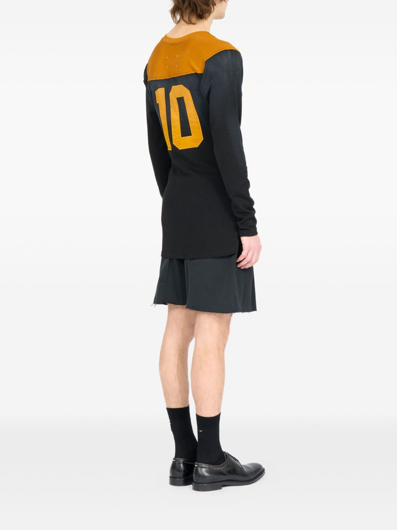 panelled long-sleeve T-shirt 4