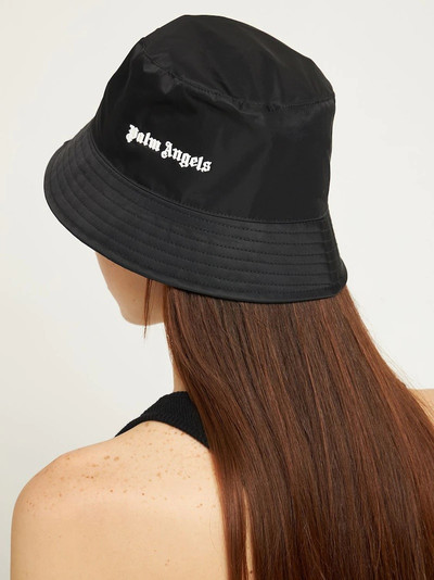 Palm Angels CLASSIC LOGO COTTON BUCKET HAT outlook