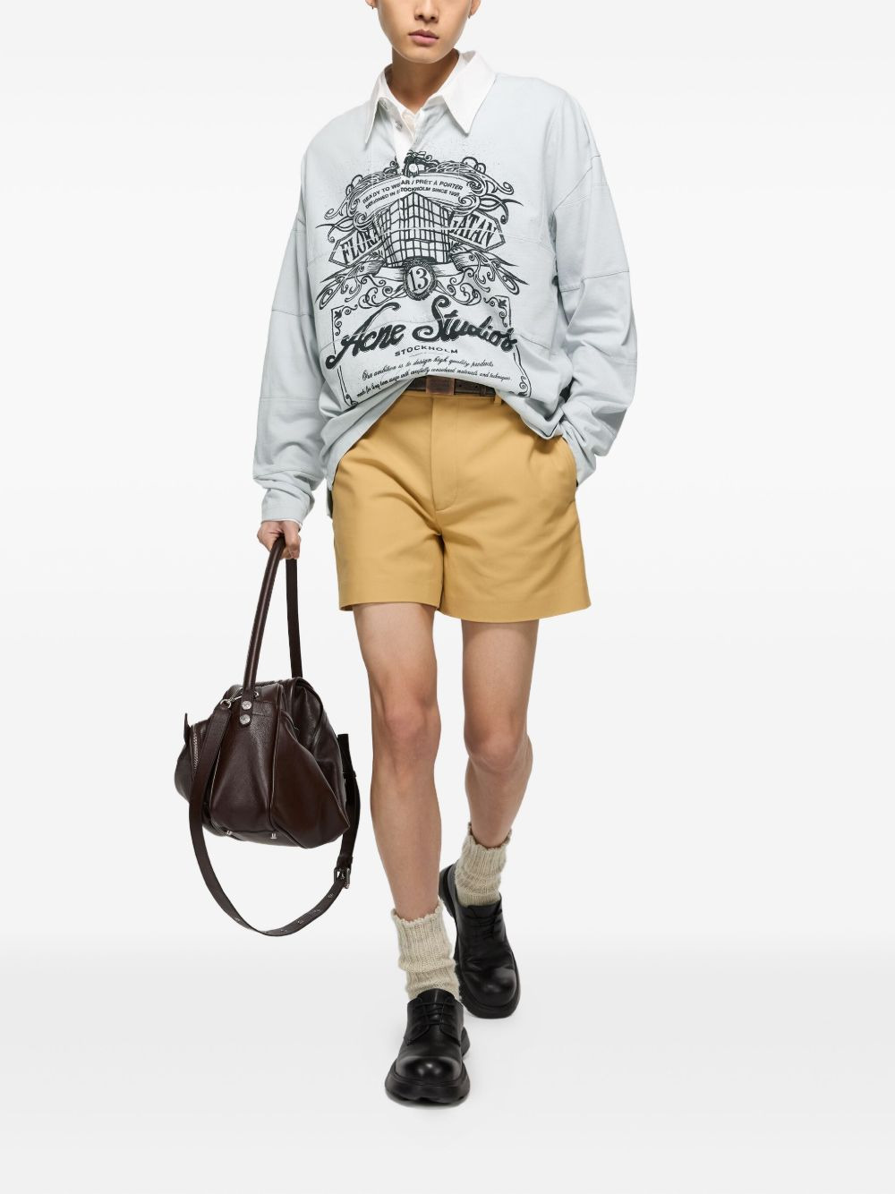 graphic-print polo shirt - 2