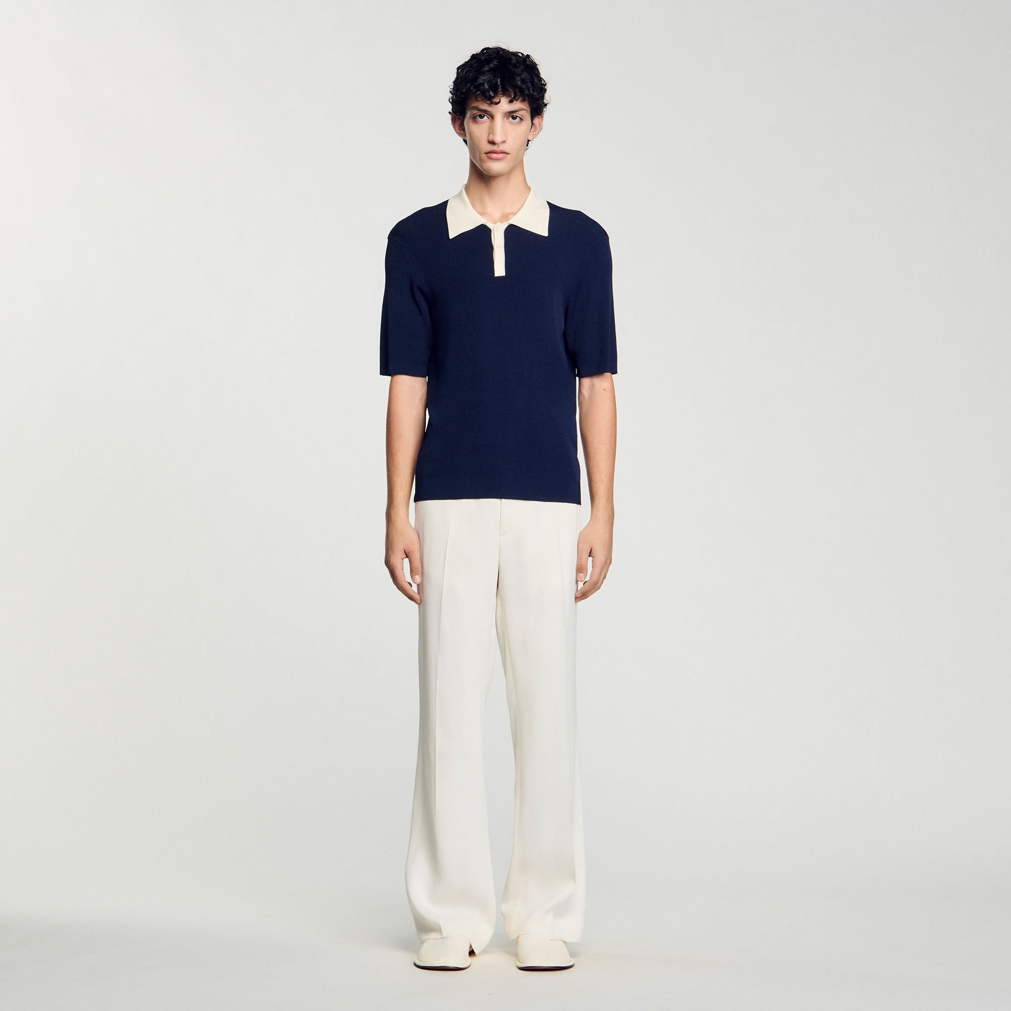 TWO-TONE POLO SHIRT - 2