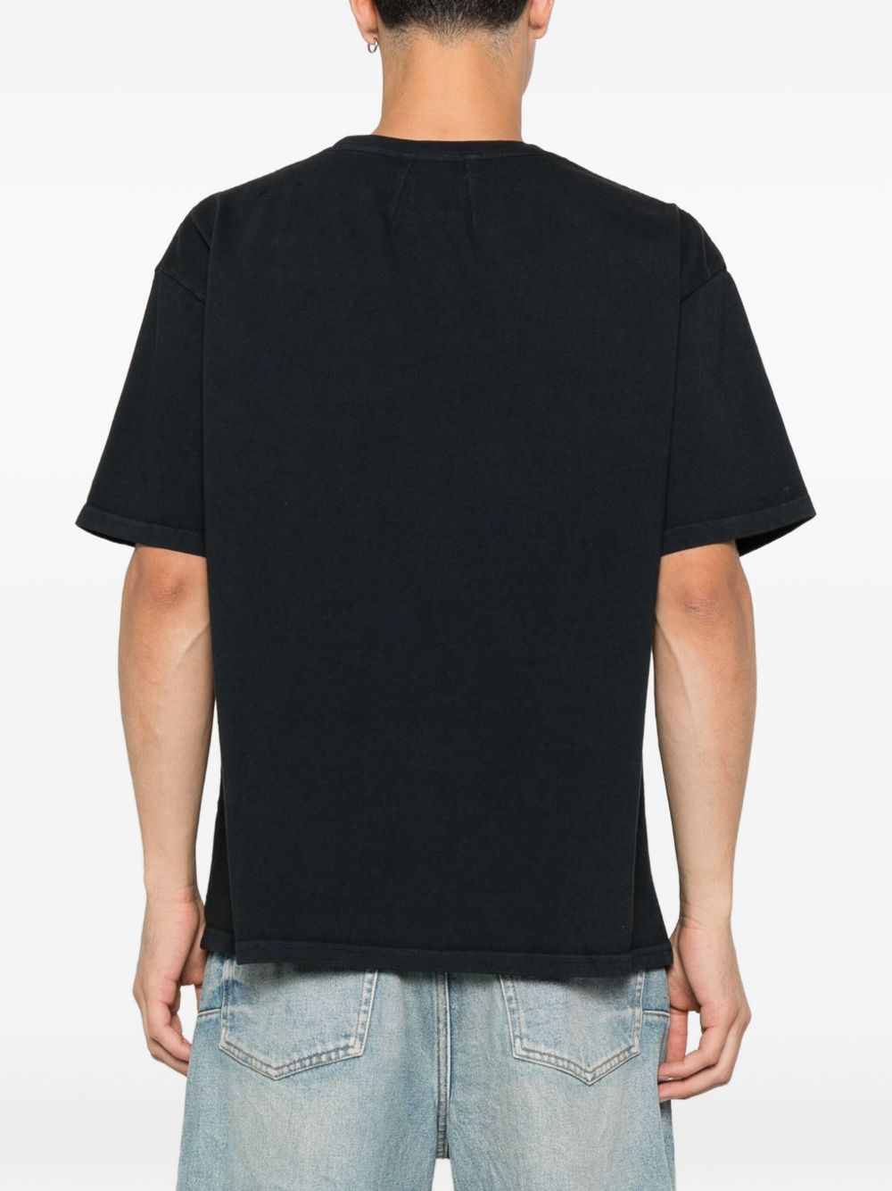 diagonal-logo graphic T-shirt - 3
