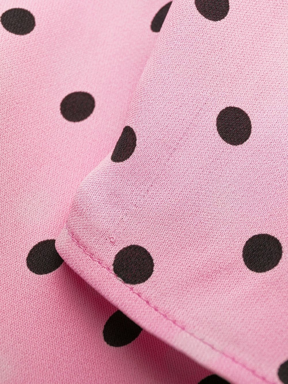 polka dot wrap dress - 8