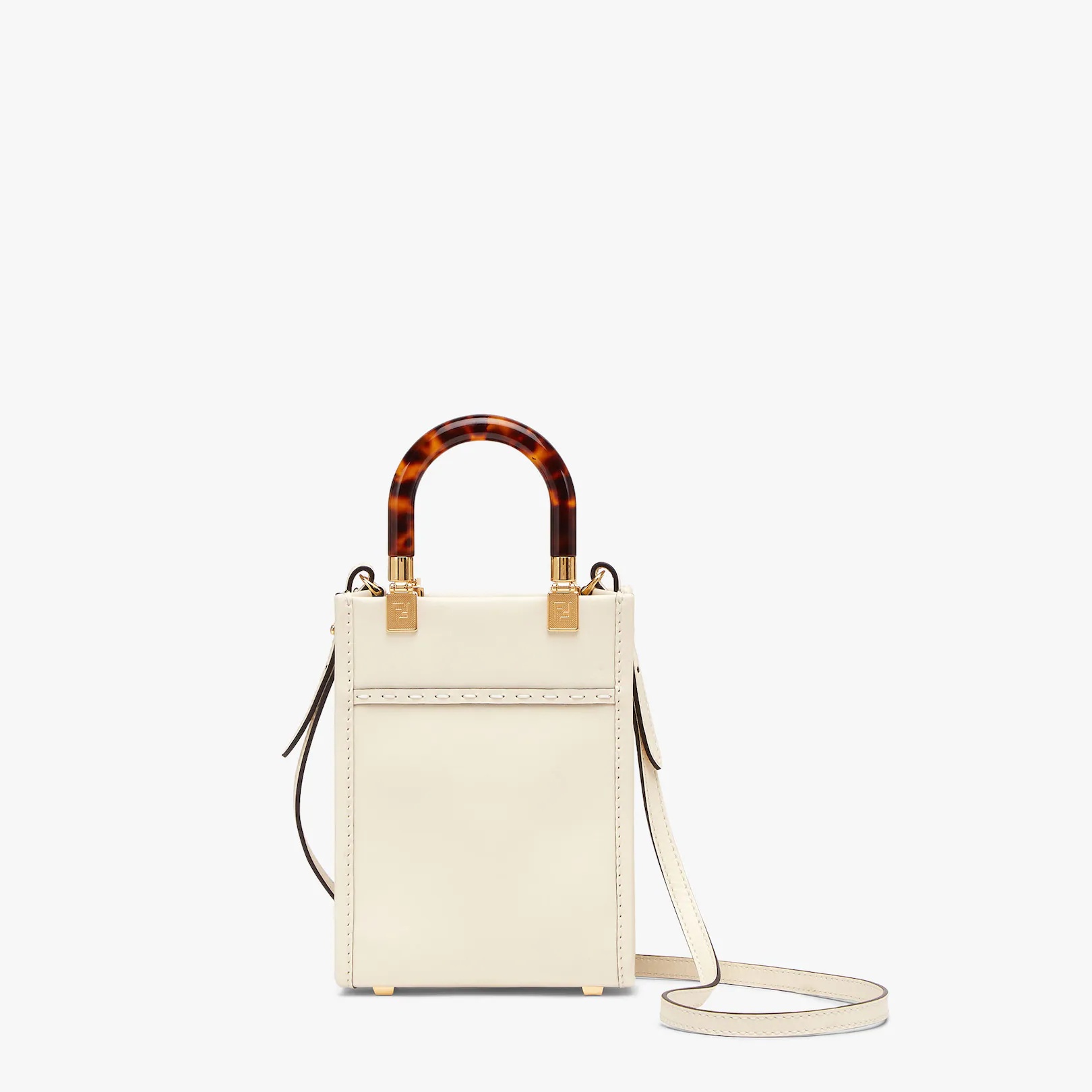 White leather mini-bag - 3
