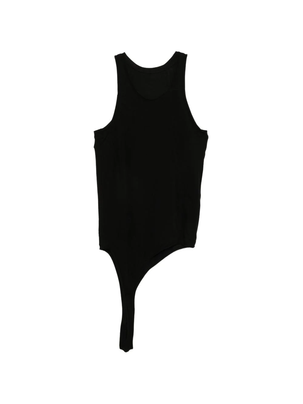 asymmetric panelled vest - 1