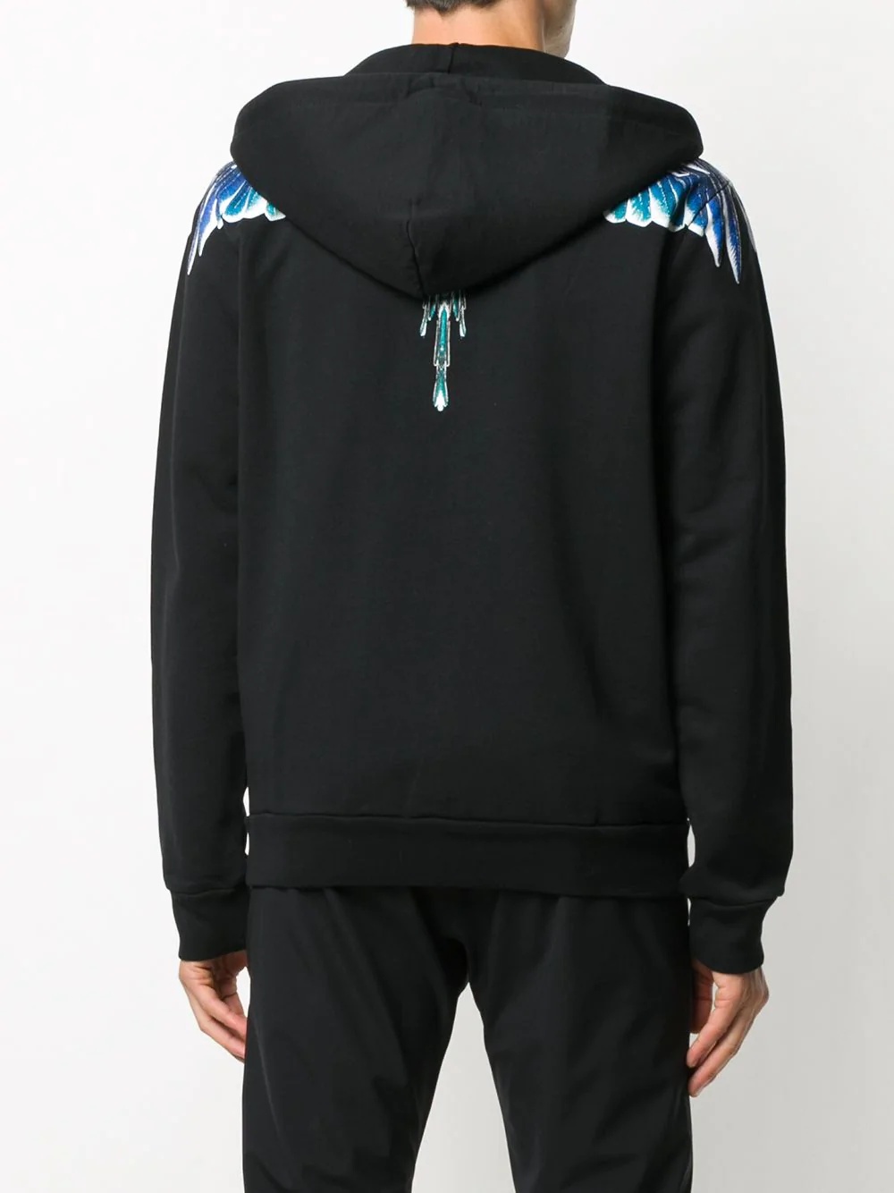 wing print hoodie - 4