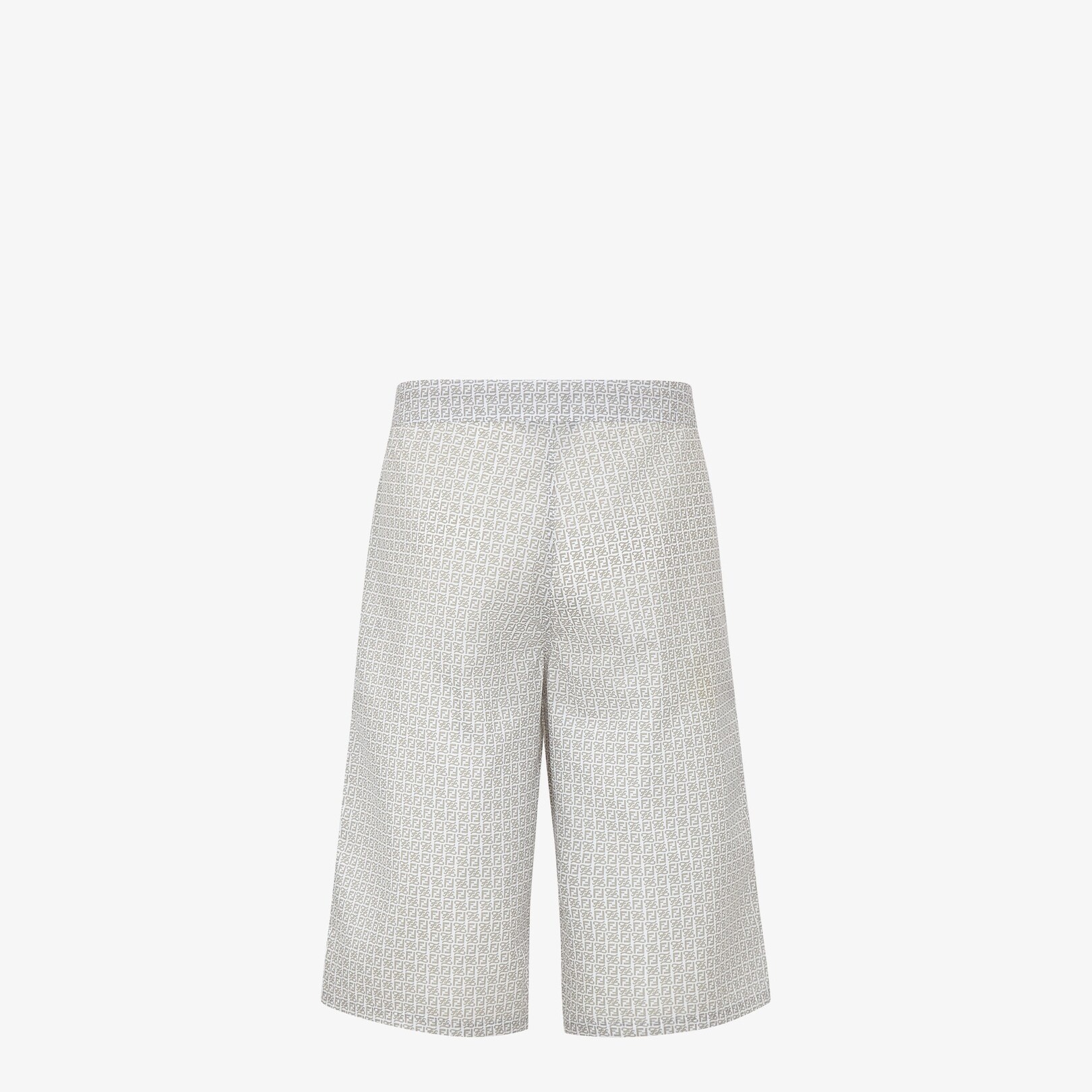 Brown nylon Bermudas - 2