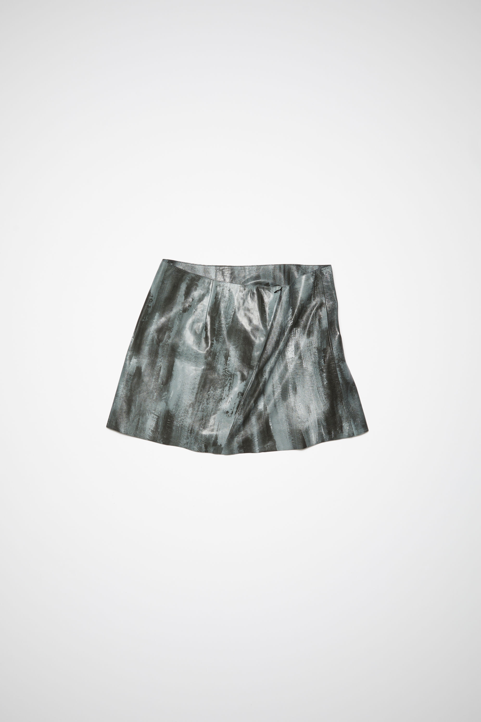 Leather skirt - Black - 5