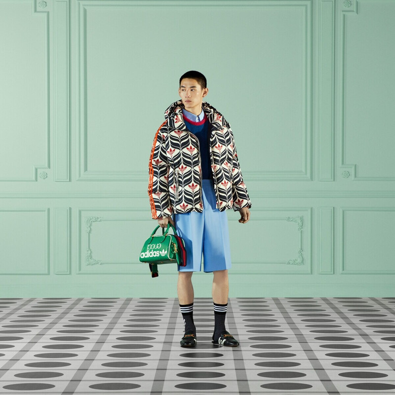 GUCCI adidas x Gucci fluid drill shorts outlook