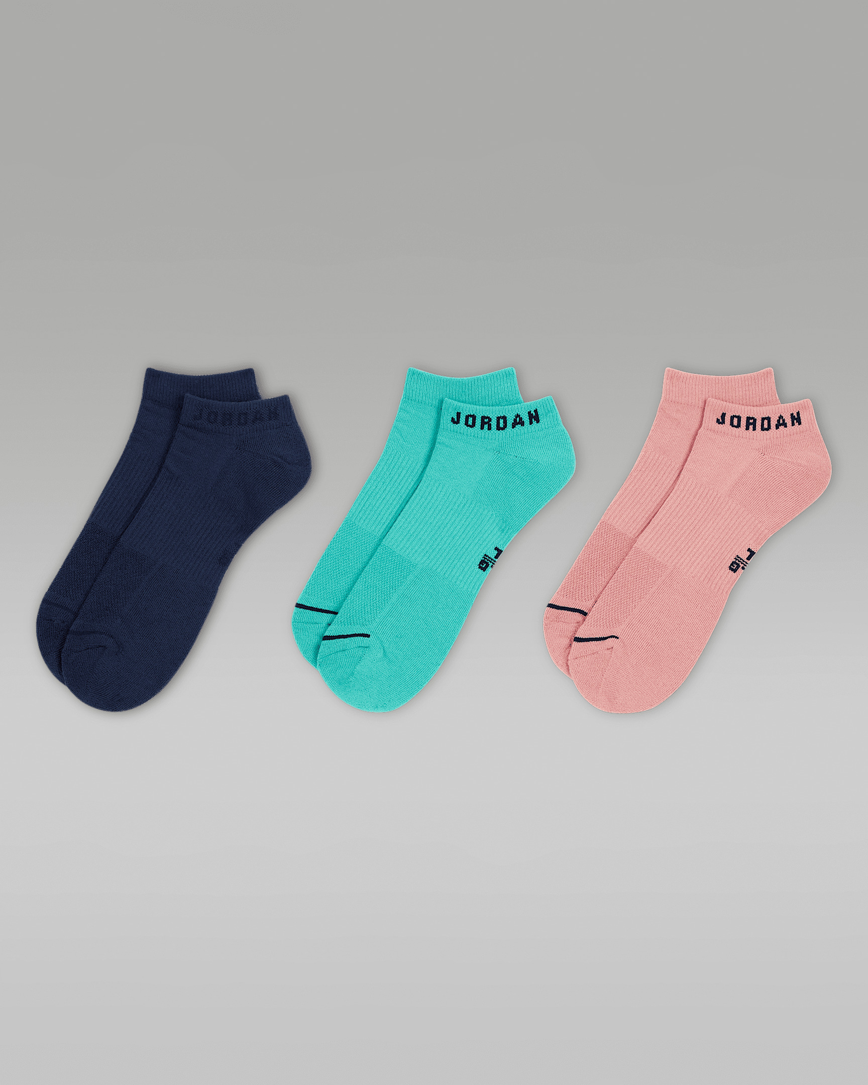 Jordan Everyday No-Show Socks (3 Pairs) - 2