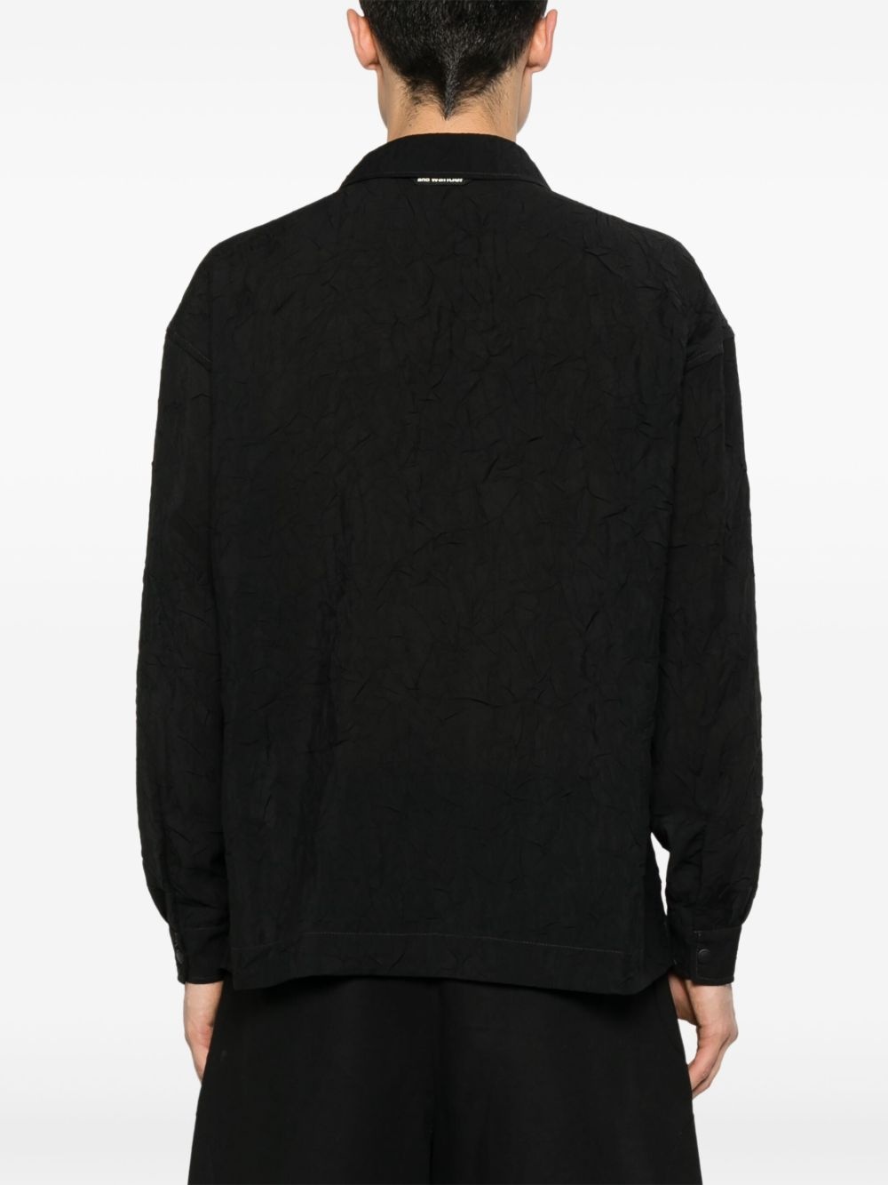 embroidered-logo shirt - 4