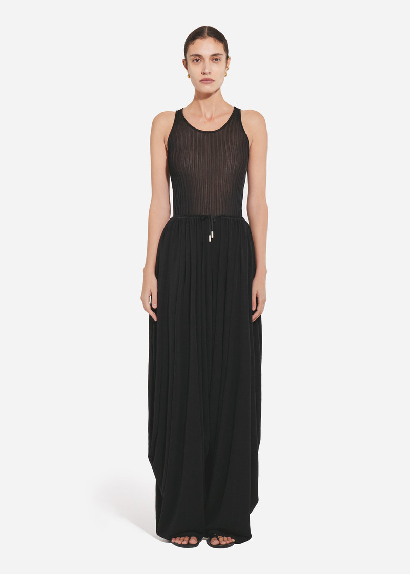 CO Sheer Rib Tank Top in Viscose outlook