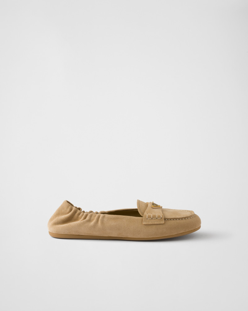 Prada Suede loafers outlook