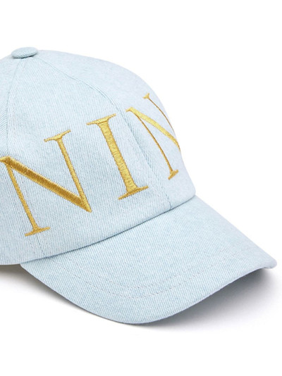 NINA RICCI logo-embroidered cotton cap outlook