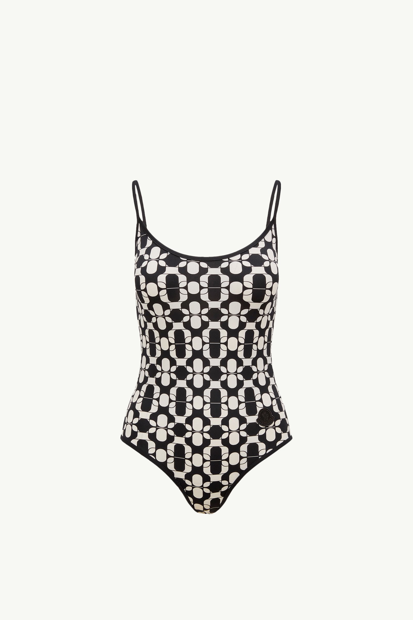 Geometric Print Swimsuit - 2