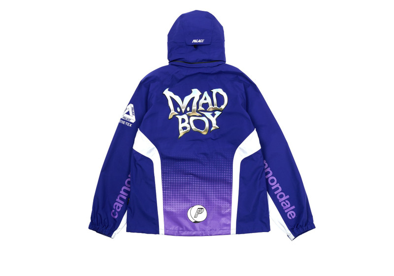 PALACE PALACE CANNONDALE MAD BOY GORE-TEX PACLITE JACKET BLUE / VIOLET outlook