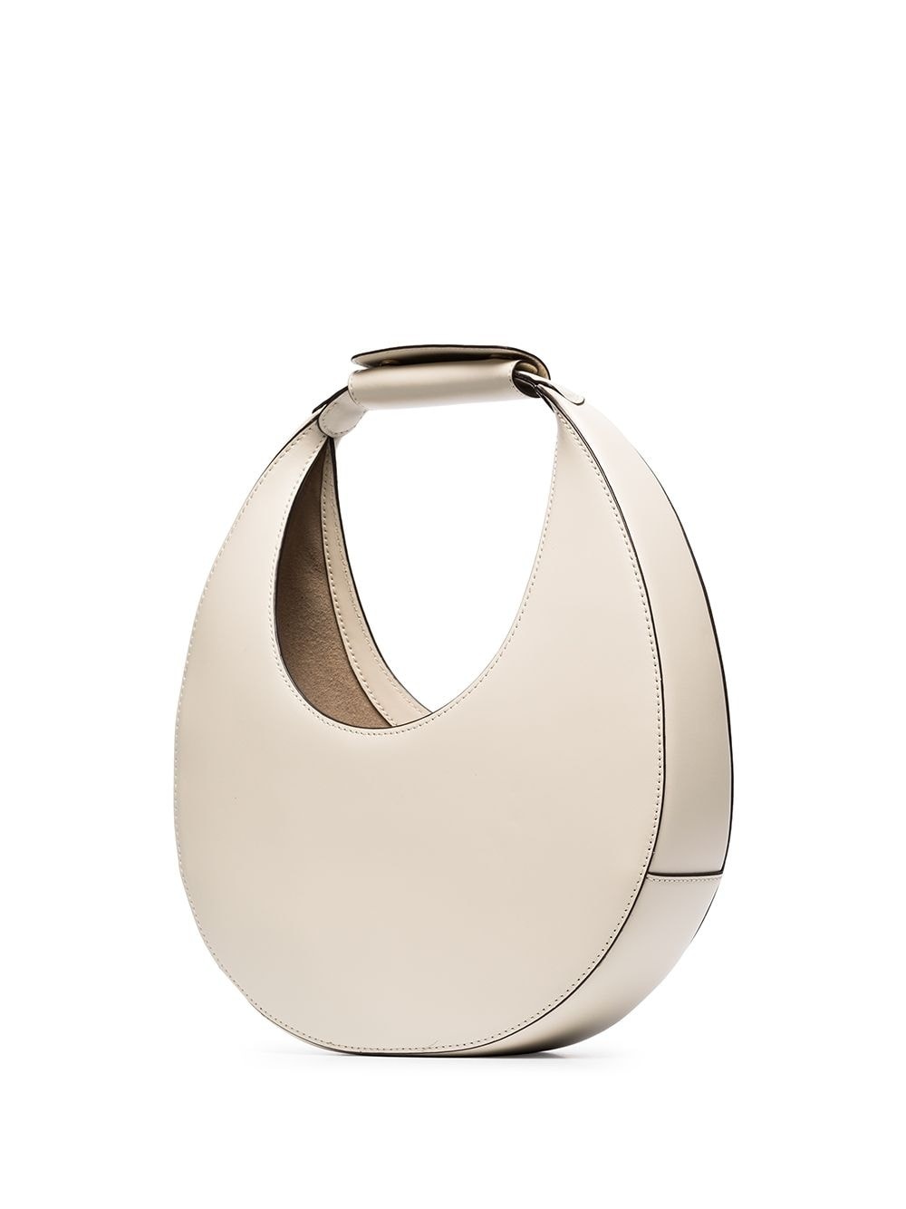 Moon leather tote bag - 4
