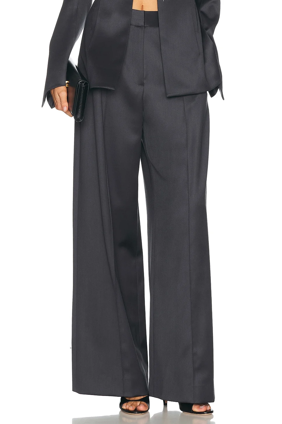 Claw Belt Loop Tailored Trouser - 1