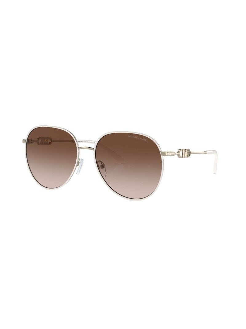 MICHAEL KORS Empire round-frame sunglasses outlook