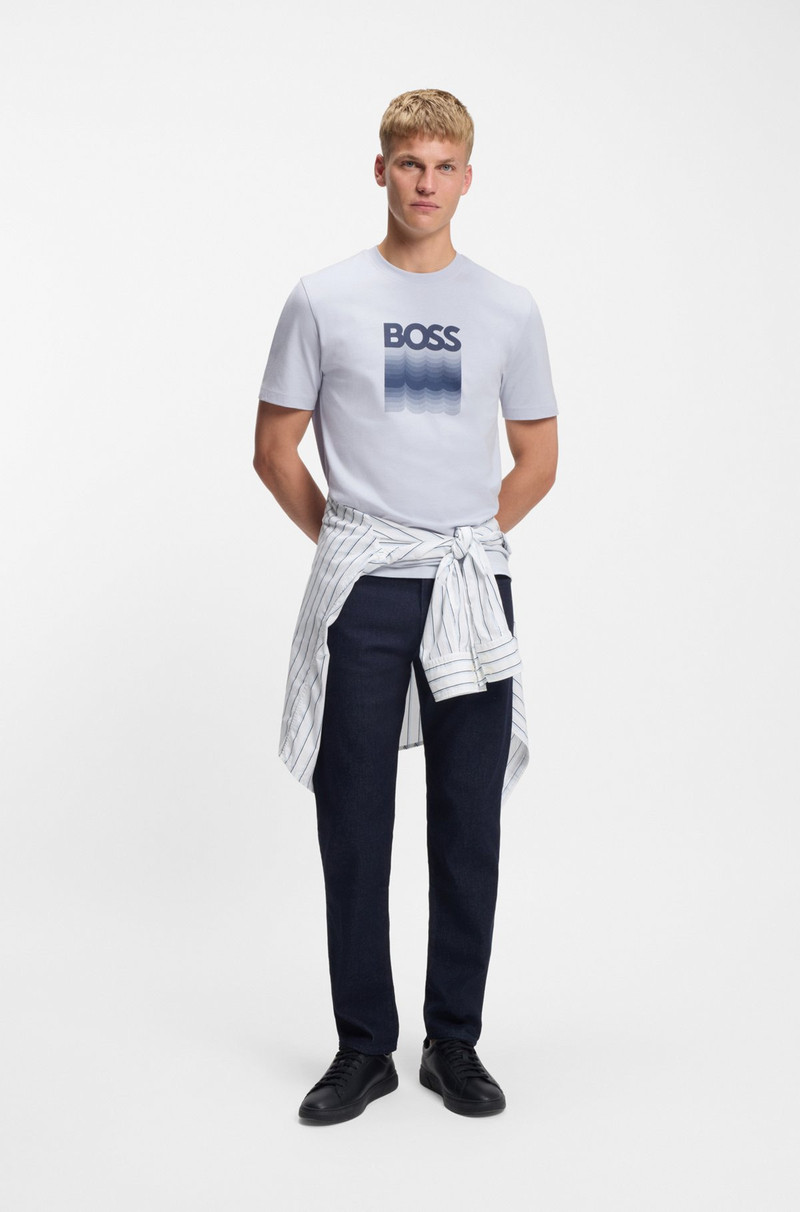 BOSS REGULAR-FIT T-SHIRT IN COTTON JERSEY outlook