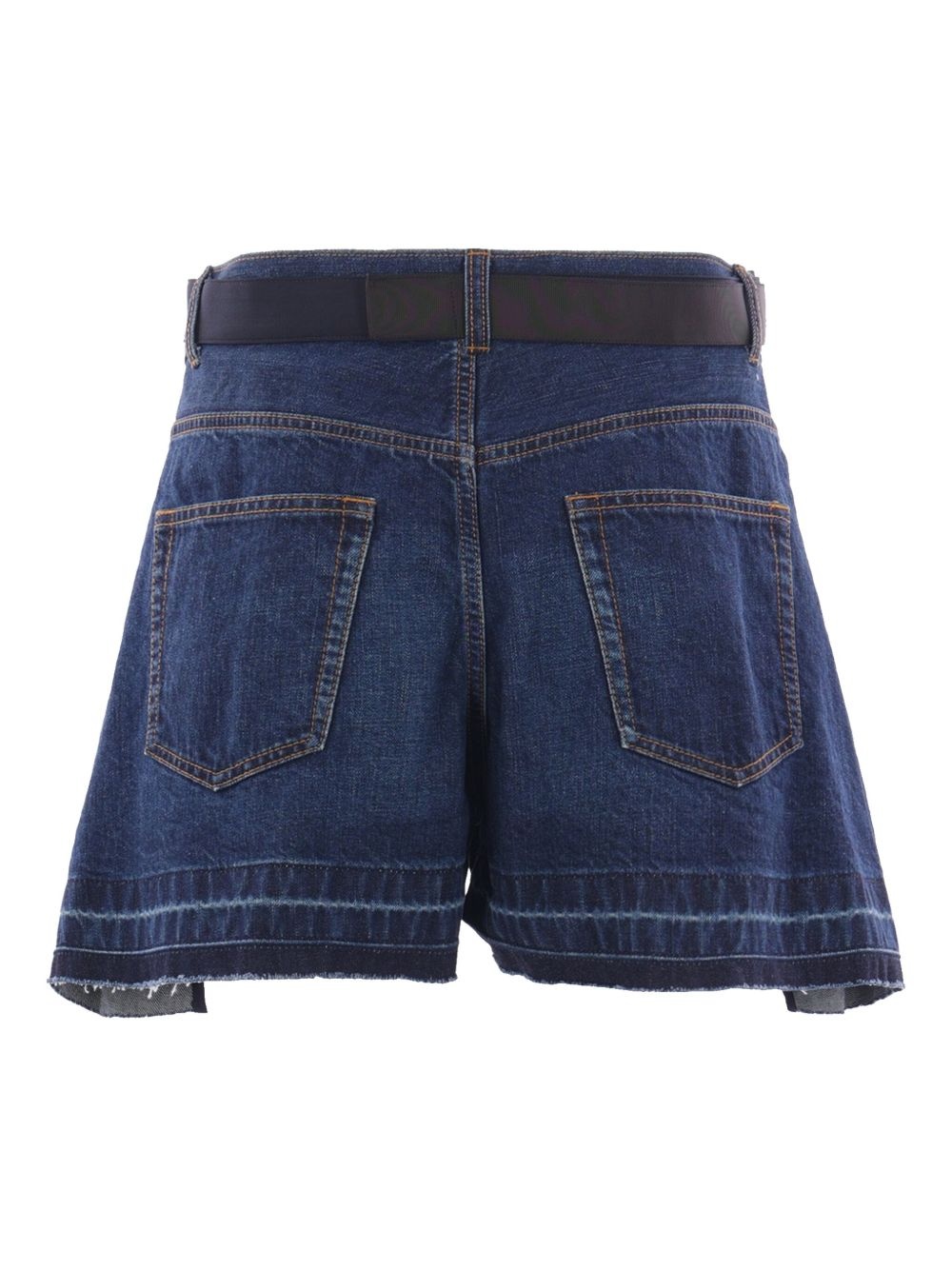 belted shorts - 2