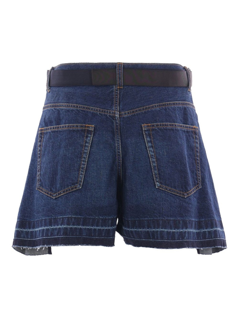 sacai belted shorts outlook