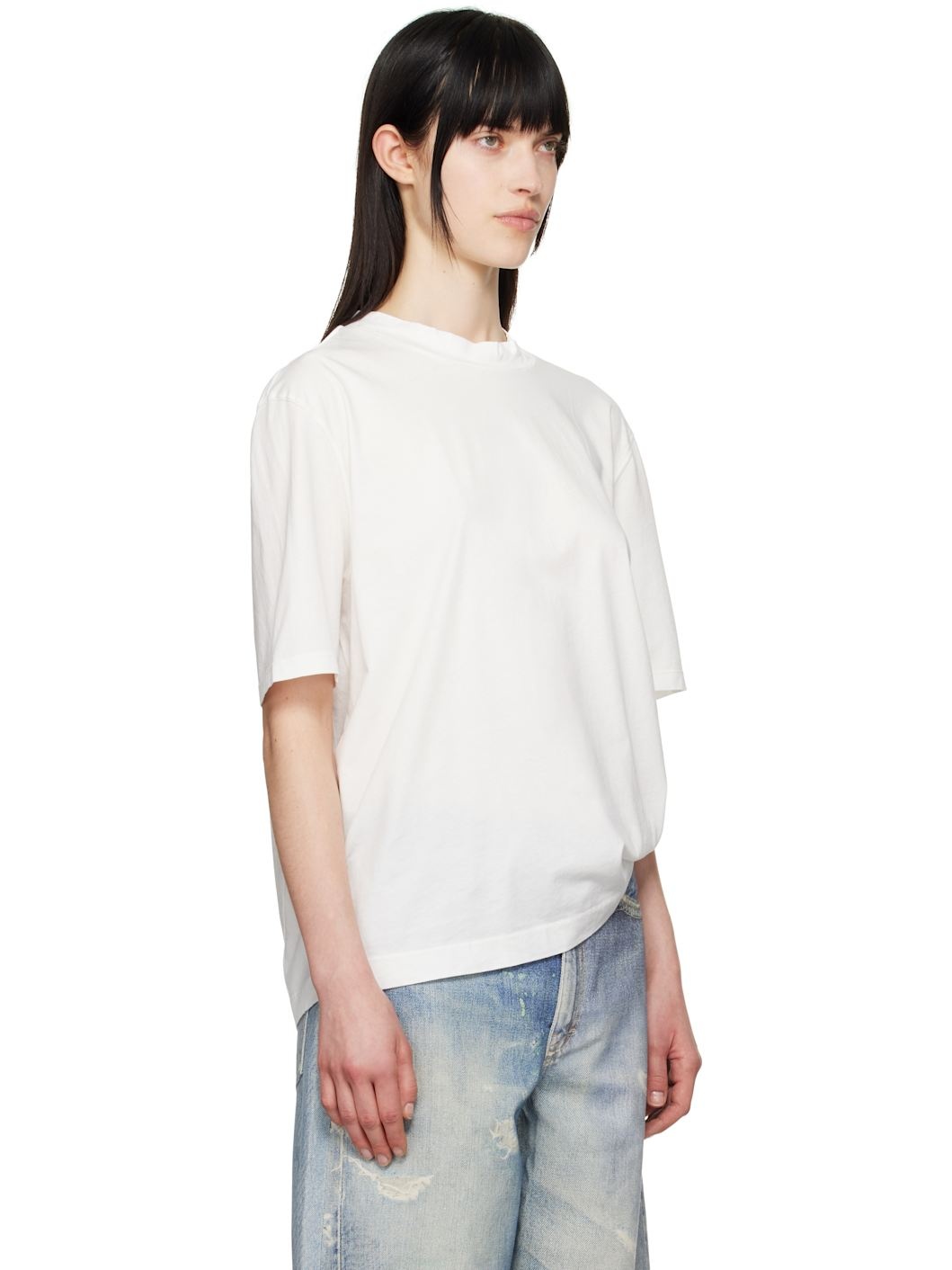 White Big T-shirt - 2