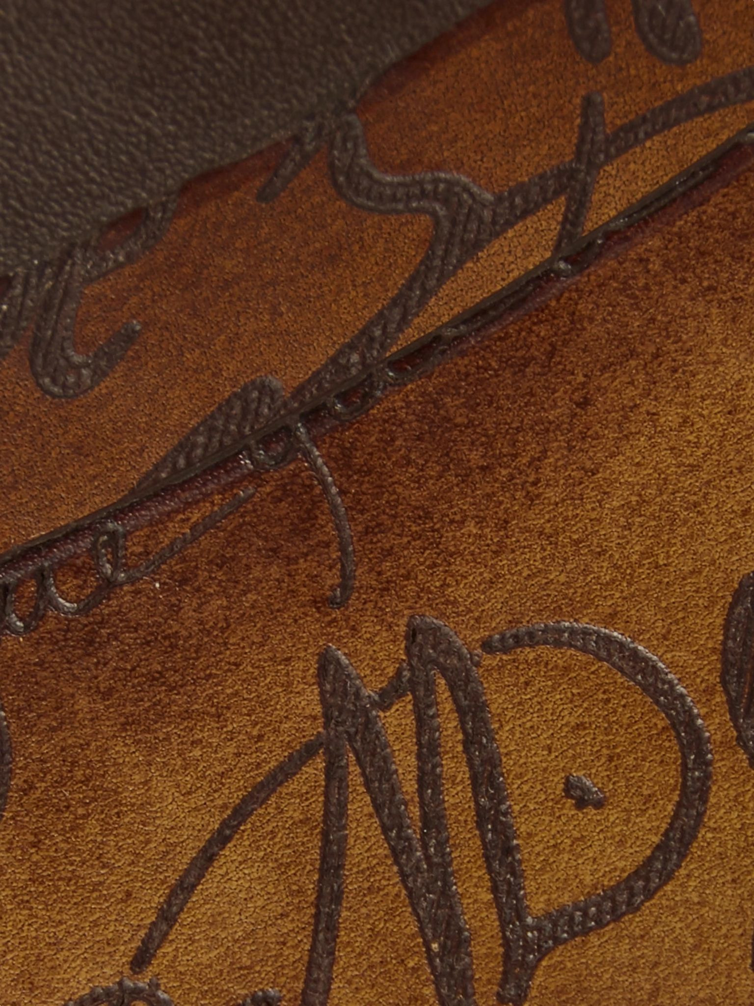 Bambou Leather Cardholder Tan - 3