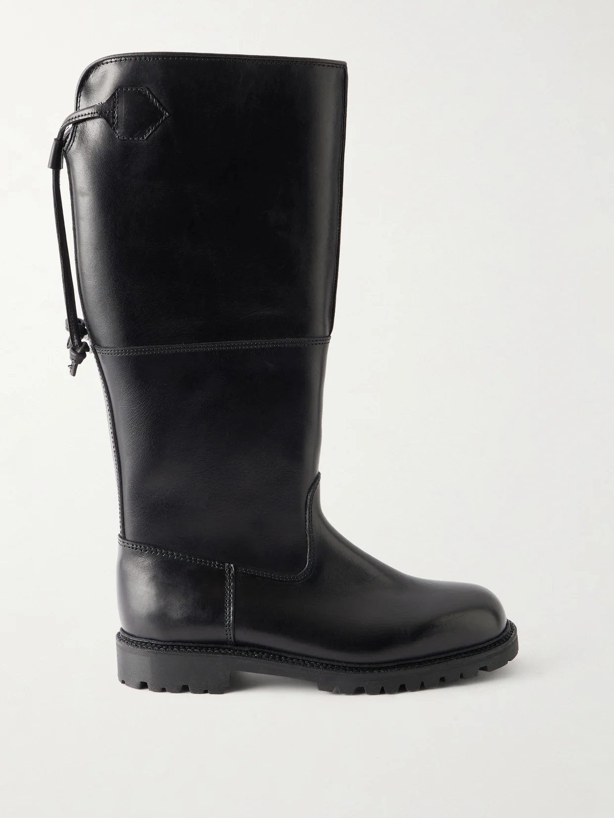 Forest Leather Knee-high Boots - 1