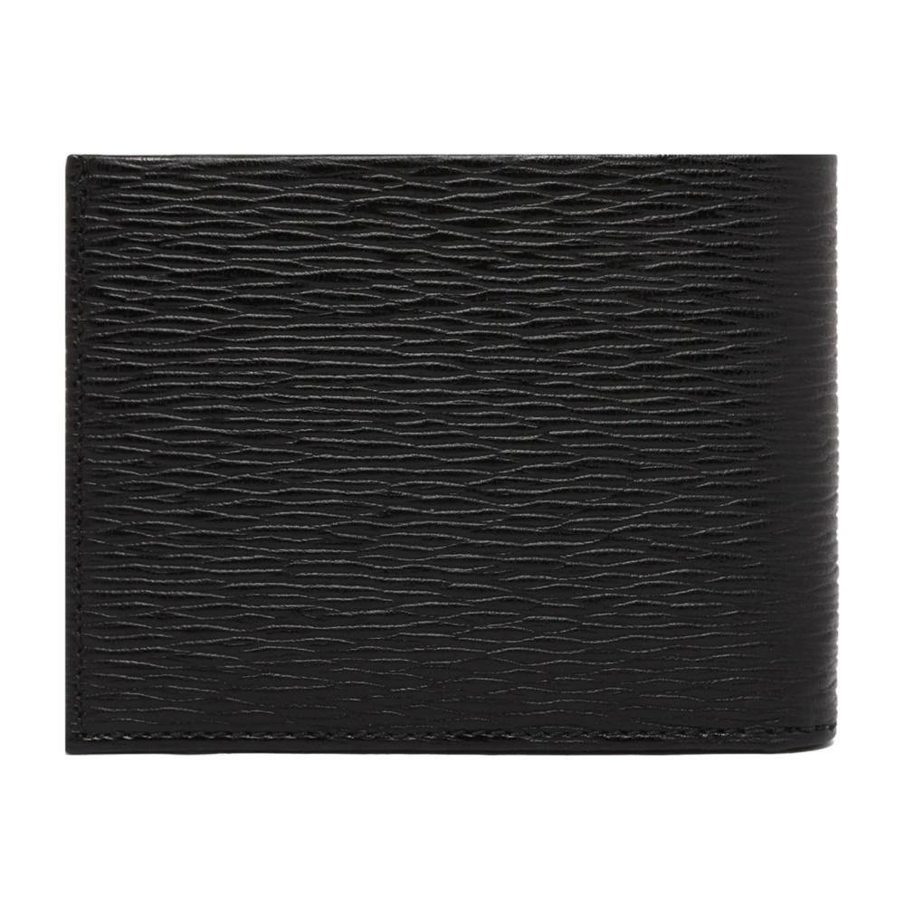 BLACK GANCINI BIFOLD WALLET - 2